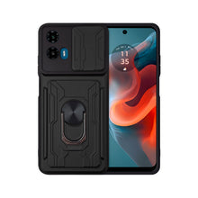 Cargar imagen en el visor de la galería, Funda Tarjetero Con Anillo Para Motorola Mayoreo 10 Pzs
