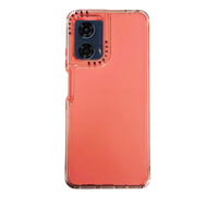 Funda Rainbow Paint Uso Rudo Doble Capa Para Moto G04/G24