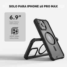 Cargar imagen en el visor de la galería, Raptic Dual Bumper con Kick Stand de Magsafe para iPhone 16 Pro
