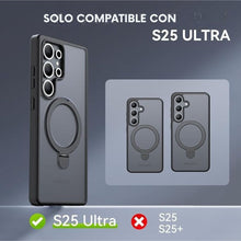 Cargar imagen en el visor de la galería, Funda Air Stand Con Soporte De Aro Para Samsung Serie S25
