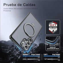 Cargar imagen en el visor de la galería, Funda Air Stand Con Soporte De Aro Para Samsung Serie S25

