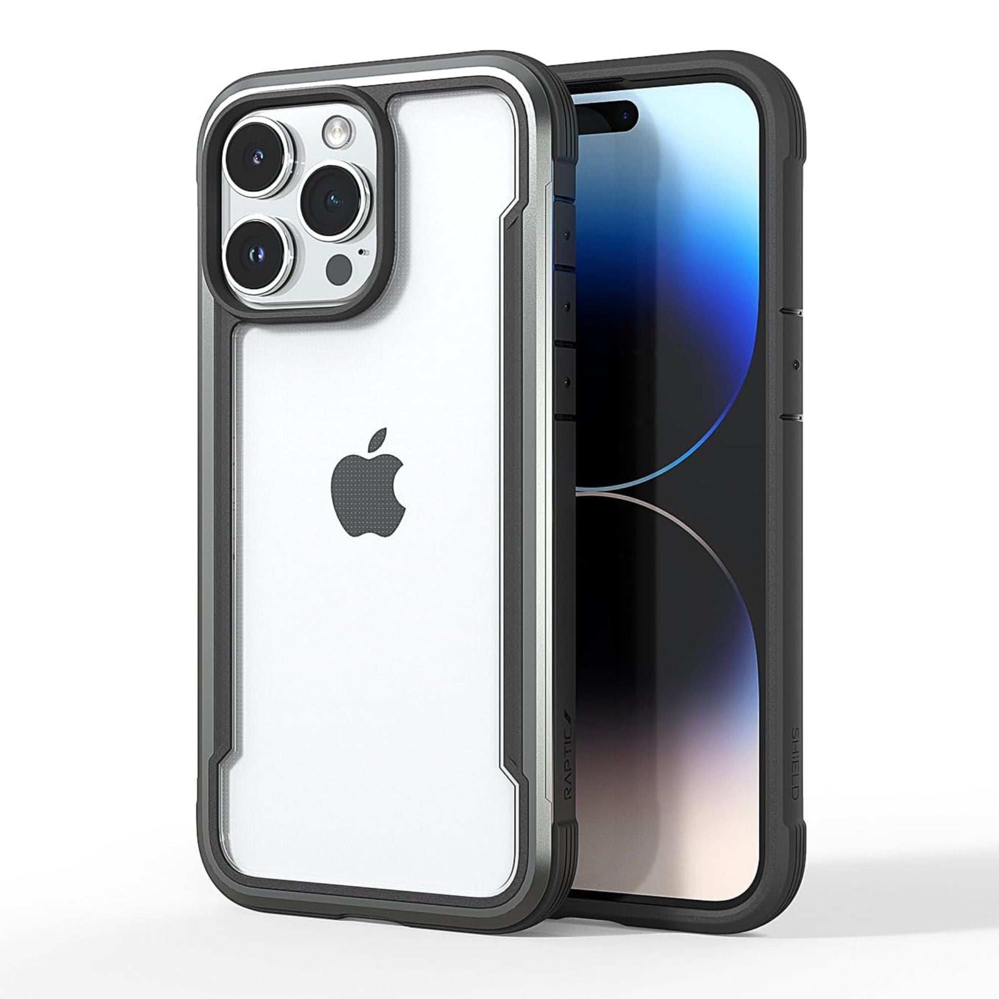 Funda de aluminio para iPhone 15 Pro, Plata