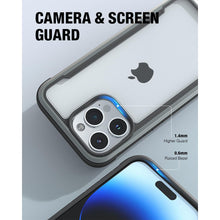 Cargar imagen en el visor de la galería, Funda Raptic Shield Uso Rudo con Marco Aluminio Para iPhone 15 Pro Max
