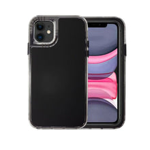 Cargar imagen en el visor de la galería, Funda Rainbow Paint Uso Rudo Doble Capa Para Iphone Mayoreo 10 Pzs
