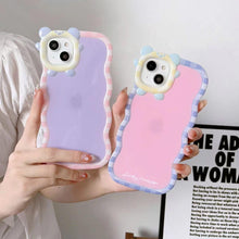 Cargar imagen en el visor de la galería, Funda ATTI Uso Rudo Acrilico Traslucido Panda Case Para iPhone 13 Pro + Mica Cristal
