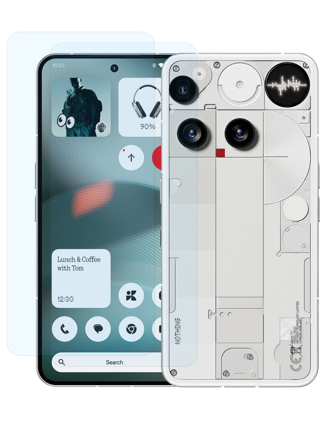 2 Micas de Hidrogel Para Nothing Phone 3