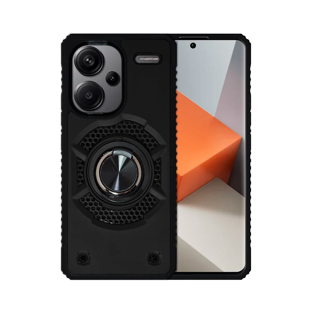 Funda Uso Rudo para Xiaomi Redmi Note 13 Plus con Anillo Capitán