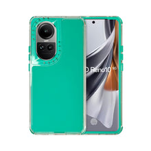 Cargar imagen en el visor de la galería, Funda Rainbow Paint Uso Rudo Doble Capa Para Oppo Mayoreo 10 Pzs

