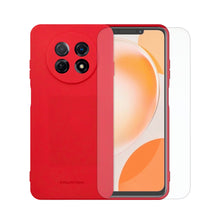 Cargar imagen en el visor de la galería, Funda De Silicon Matte Suave Molan Cano Para Huawei Nova Y91  y 1 Pz De Mica HD
