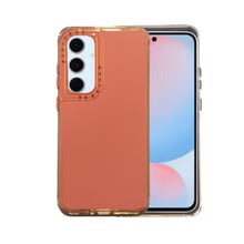 Cargar imagen en el visor de la galería, Funda Rainbow Paint Uso Rudo Doble Capa Para Samsung Mayoreo 10 Pzs
