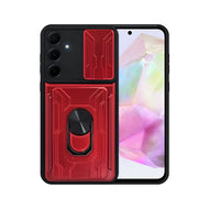 Funda Uso Rudo Con Soporte Anillo y Tarjetero Card Slot Bumper Para Samsung A35 5G