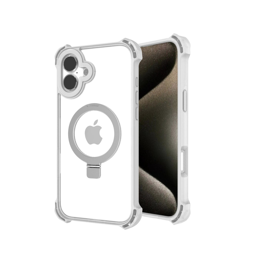 Raptic Dual Bumper con Kick Stand de Magsafe para iPhone 16 Plus