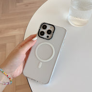 Funda Traslucida con MagSafe para Iphone