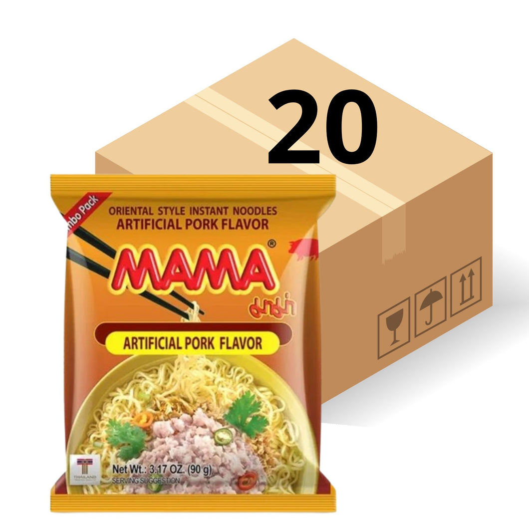 Ramen Instantáneo Thai Mama Ramen Cerdo TomYum Picante 20 bolsas