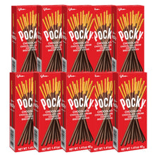 Cargar imagen en el visor de la galería, Comida Japonesa Galleta Biscuit Sticks Pocky Chocolate 40g 10pzs
