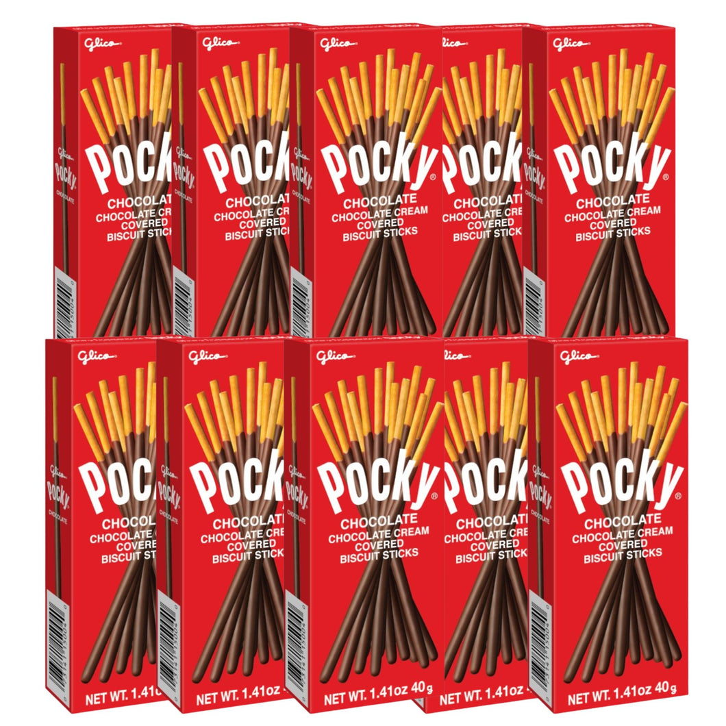 Comida Japonesa Galleta Biscuit Sticks Pocky Chocolate 40g 10pzs