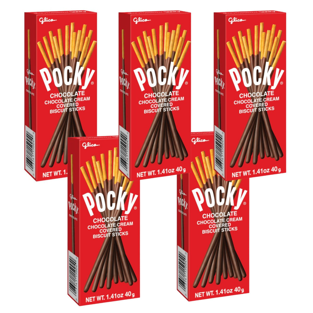 Comida Japonesa Galleta Biscuit Sticks Pocky Chocolate 40g 5pzs