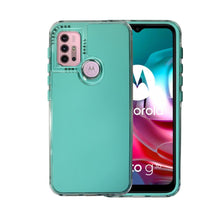 Cargar imagen en el visor de la galería, Funda Rainbow Paint Uso Rudo Doble Capa Para Motorola Mayoreo 10 Pzs
