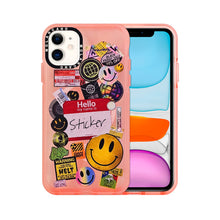 Cargar imagen en el visor de la galería, Funda Molan Cano Uso Rudo Silicon Rainbow Magsafe Diseño para Iphone Mayoreo de 10pzs
