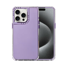 Cargar imagen en el visor de la galería, Funda Rainbow Paint Uso Rudo Doble Capa Para Iphone Mayoreo 10 Pzs
