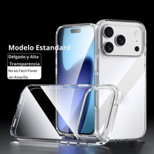 Cargar imagen en el visor de la galería, ATTI Kit de Protección 360 Grados para Series iPhone 17, Funda Transparente Acrigel con Mica Cristal Templado 9D de Frontal de la Pantalla, Mica Hidrogel de Trasera y Costado,3 Piezas
