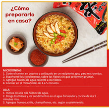 Cargar imagen en el visor de la galería, Sopa Instantánea Ramen Picante Coreano Shin Ramen 20 Bolsas
