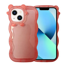 Cargar imagen en el visor de la galería, Funda ATTI Uso Rudo Acrilico Traslucido Panda Case Para iPhone 14 + Mica Cristal
