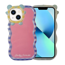 Cargar imagen en el visor de la galería, Funda ATTI Uso Rudo Acrilico Traslucido Panda Case Para iPhone 14 + Mica Cristal
