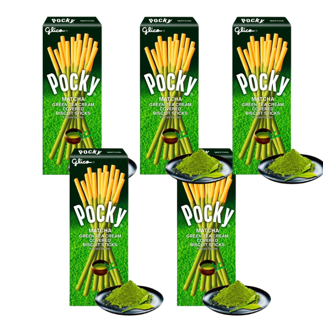 Comida Japonesa Galleta Biscuit Sticks Pocky Matcha 40g 5pzs