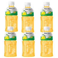 Cargar imagen en el visor de la galería, Bibida Japonesa Mogu Mogu De Mango Con Nata De Coco 320ml 6 Botellas
