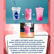 Cargar imagen en el visor de la galería, Bebida Coreana Cantabile Cafe Americano Dulce 10 Bolsas
