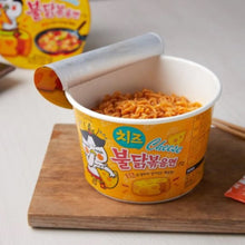 Cargar imagen en el visor de la galería, Sopa Instantánea Ramen Coreana Buldak Big Bowl Sabor Queso de 5 Vasos
