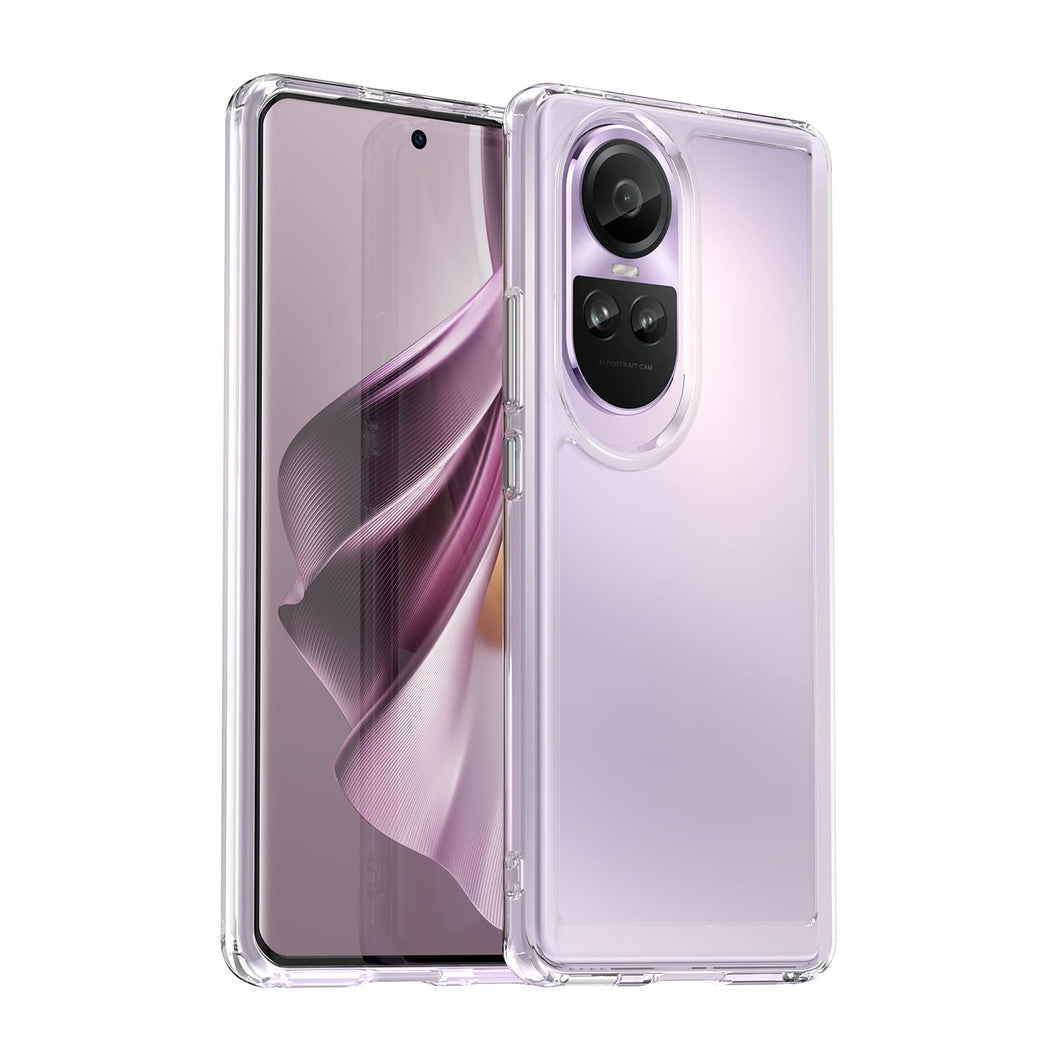 Funda De Silicon Suave Transparente Molan Cano Para Oppo Reno 11 Pro 5G