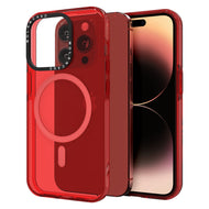 Funda Molan Cano Uso Rudo Silicon Rainbow Magsafe para iPhone 14 Pro