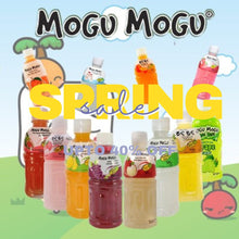 Cargar imagen en el visor de la galería, Bibida Japonesa Mogu Mogu De Mango Con Nata De Coco 320ml 24 Botellas
