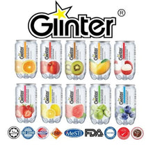 Cargar imagen en el visor de la galería, Bebida Oriental Refresco Glinter Sabor De Fresa 350ml 24 Latas
