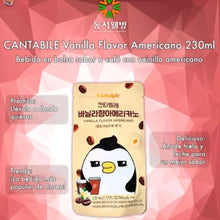 Cargar imagen en el visor de la galería, Bebida Coreana Cantabile Cafe Americano 230ml 50 Bolsas Con Popote
