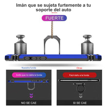 Cargar imagen en el visor de la galería, Funda Uso Rudo con Soporte de Anillo para Moto E22
