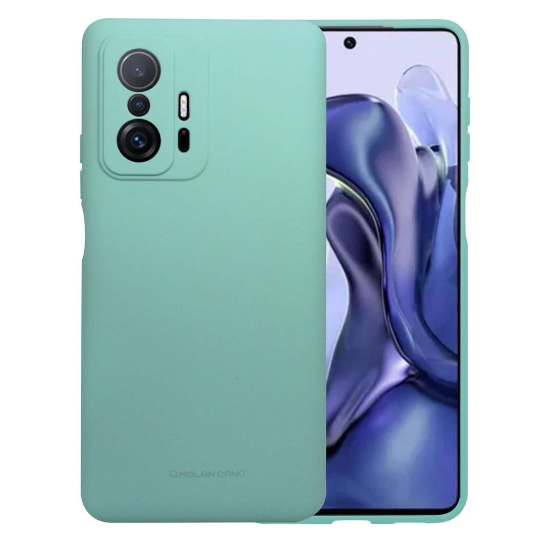 Funda Protector Silicon Tacto Suave Molan Cano Jelly Case para Xiaomi Mi 11T / 11T Pro