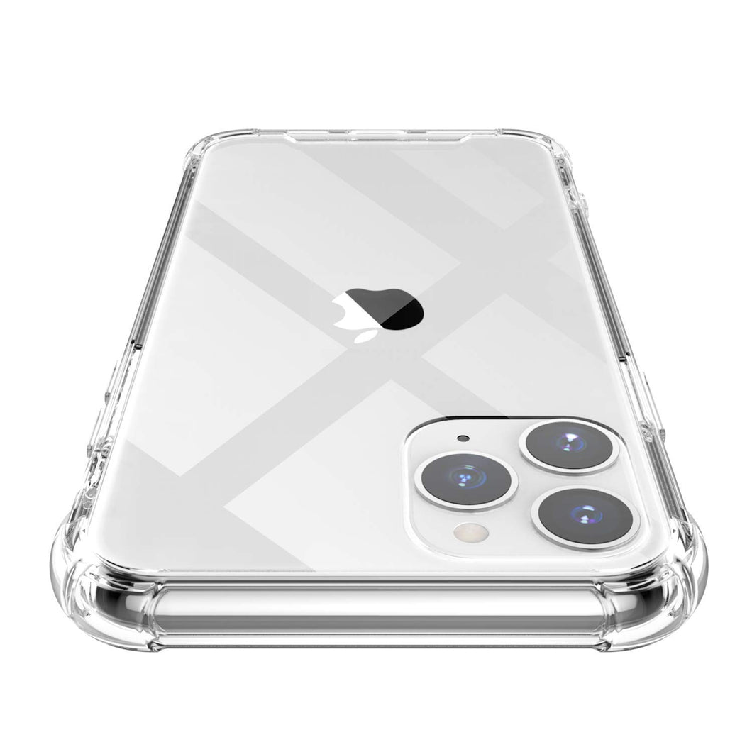 Funda Protector Case Híbrido Acrigel Transparente Rígido para iPhone 11 Pro Max