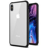 Funda Vrs Crystal Chrome Transparente Uso Rudo Híbrido para iPhone XS Max