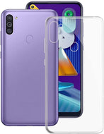 Funda Protector Case Híbrido Acrigel Transparente Rígido para Samsung M11