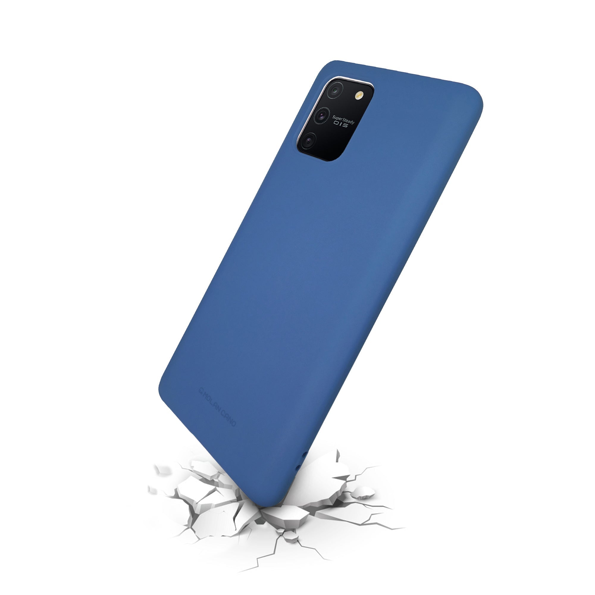 Funda ILING Para Huawei Nova 9 SE - Ultra Delgada Mate, Soporte Anillo Giratorio, Antigolpes PC+TPU, Cielo Azul