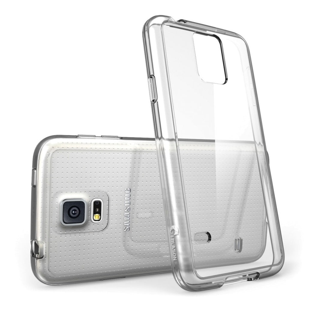Funda De Silicon Suave Transparente Para Samsung Galaxy S5 G900