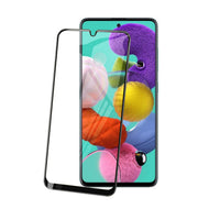 Vidrio Templado 9D contorno negro 2 piezas de paquete para Samsung Galaxy A51