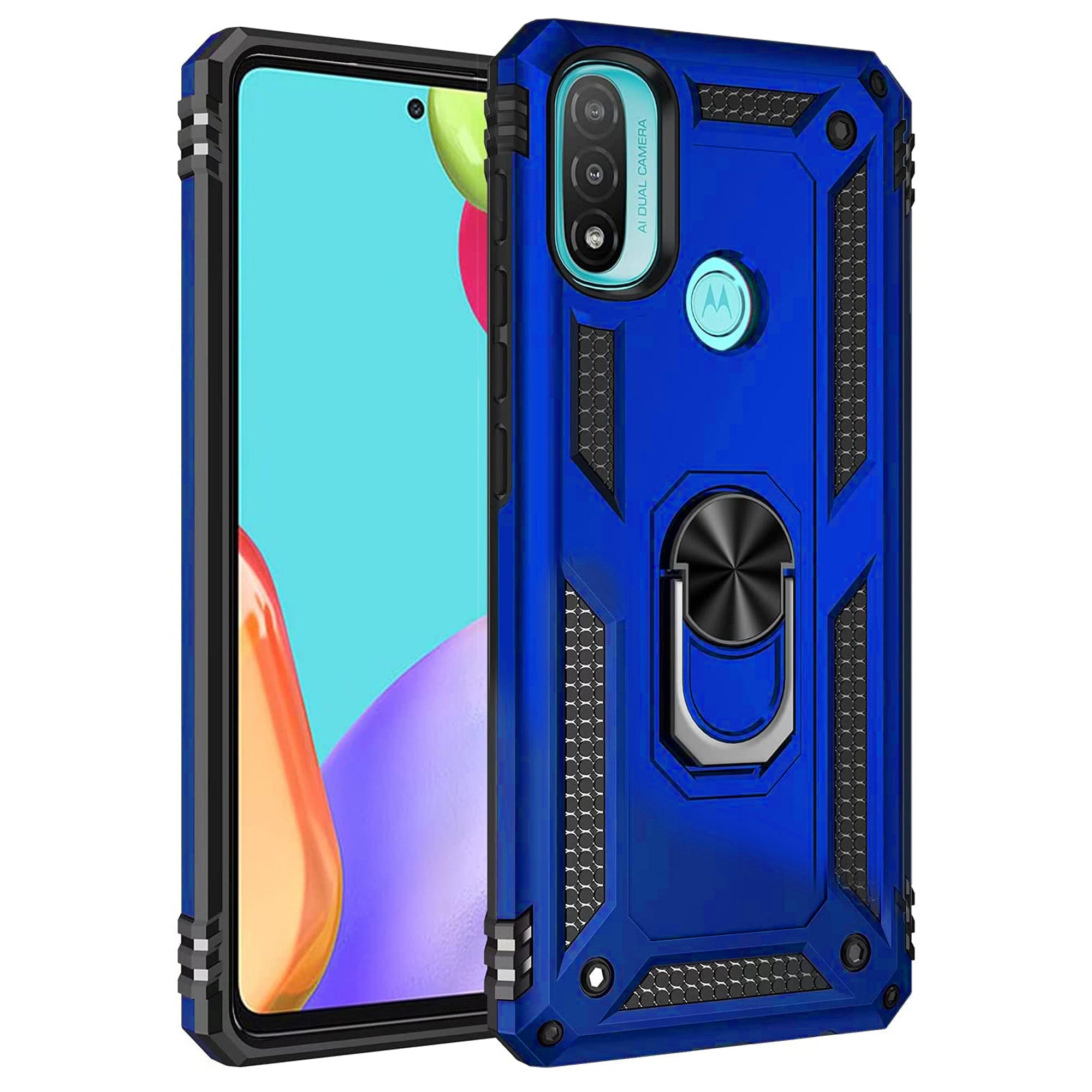 Per Motorola Moto E20 Custodia,Sottile Armatura Silicone Gel Telefono Custodia - Foto 10