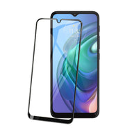 Vidrio Templado 9D contorno negro 2 piezas de paquete para Moto G10