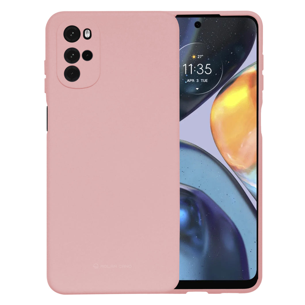 Funda Protector para Moto G22 Silicon Tacto Suave Molan Cano Jelly Case