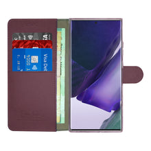 Cargar imagen en el visor de la galería, Funda tipo cartera vinipiel Plain Diry para Samsung Galaxy Note 20 Ultra
