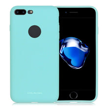 Cargar imagen en el visor de la galería, Funda Protector Silicon Tacto Suave Molan Cano Jelly Case para iPhone 7 Plus / 8 Plus con orificio
